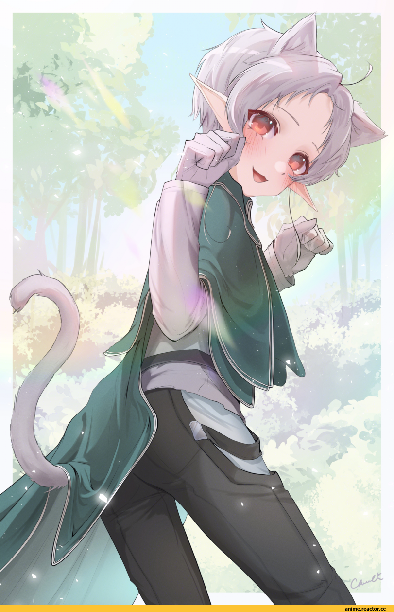 Anime,Аниме,фэндомы,Mushoku Tensei,Mushoku Tensei: Isekai Ittara Honki Dasu, Mushoku Tensei: Jobless Reincarnation,Sylphiette (Mushoku Tensei),pixiv id 92561091,neko,Animal Ears (Anime),Kemonomimi, Девушки с ушками, Anime Ears,Anime,fandoms,Mushoku Tensei,sylphiette (mushoku tensei),pixiv id