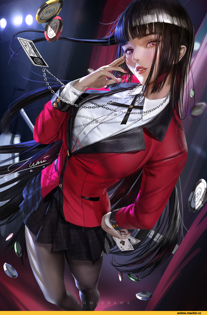 ﻿/Т'Ж f * • 1 'ä à -,Jabami Yumeko,Yumeko Jabami,Kakegurui,Anime,Аниме,ZumiDraws,artist,jabami yumeko,kakegurui,Anime,fandoms,Zumi,artist,Anime Unsorted,Anime Unsorted