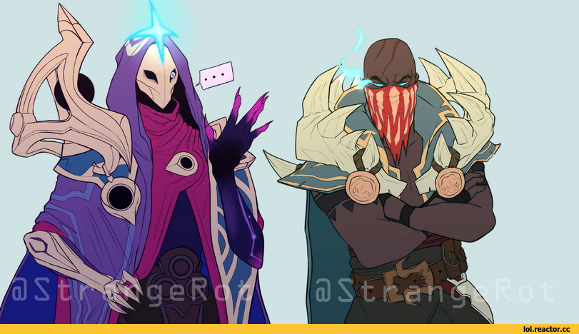 LoL Comics,League of Legends,Лига Легенд,фэндомы,Jhin,Джин,Pyke,Пайк,фендомы,удалённое